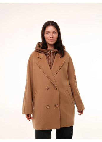 Темно-бежеве демісезонне Пальто Кемел Esmeralda
