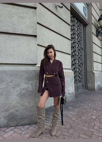 Женский костюм пиджак и юбка No Brand 266 (306569691)