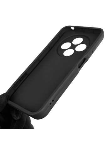 Чохол силіконовий Soft Touch для Poco C75 чорний (Повний захист камери) Xiaomi (366390698)