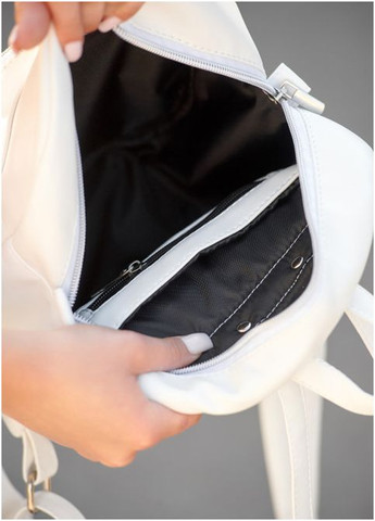 Женский рюкзак Brix SQH белый Sambag (302519264)