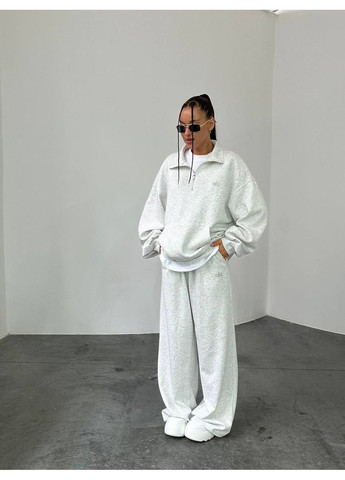 Жіночий спортивний костюм із кофтою на блискавці No Brand (369135991)