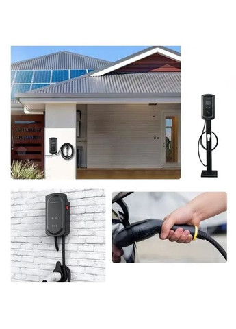 Быстрая зарядная станция для автомобиля iDome ID-7000S EV с LCD дисплеем 7 кВт от сети 220В (2015302523) No Brand (324213345)