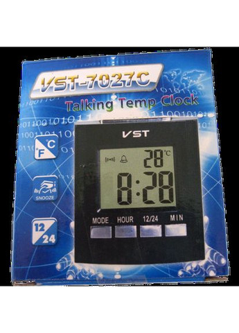 Часы электронные настольные, разговаривает на русском 7027C (код: IBW155) VST (331613647)