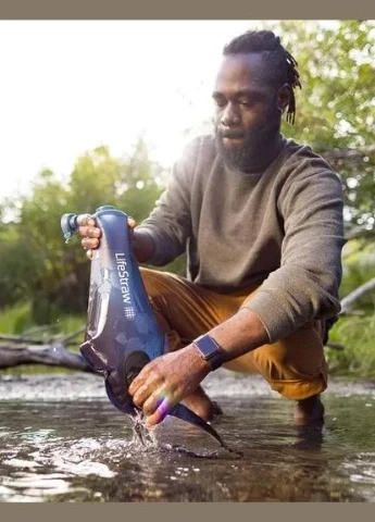 Фільтр для води LifeStraw Peak Gravity, 3 л, Dark Mountain Gray No Brand (340558512)