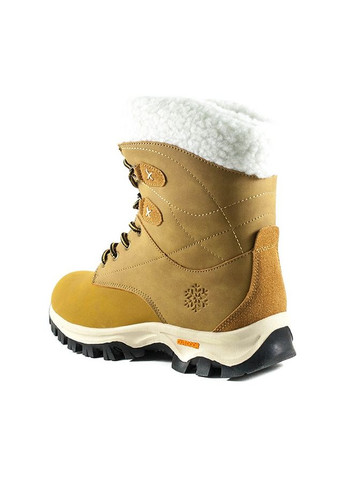 Осенние женские ботинки желтые (1266) Restime