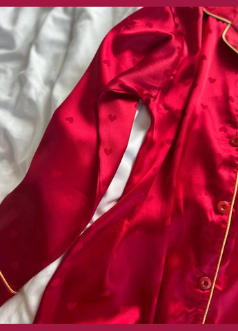 Червона всесезон жіноча піжама 2475 (червона) No Brand