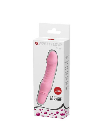 Вібратор, 12 режимів вібрації — Pretty Love Stev Vibrator Light Pink Drive LyBaile (322536073)