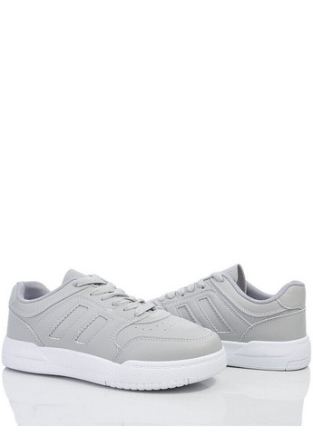 Серые всесезон кожаные кроссовки adwp200-9 Stilli