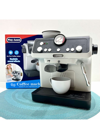 Кофеварка игрушечная интерактивная с водой звуком и светом (HJ623) No Brand (352475255)