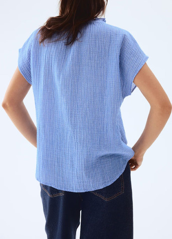 Голубая блуза H&M