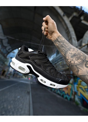 Чорні Осінні стильні чоловічі кросівки весна/осінь чорні No Brand