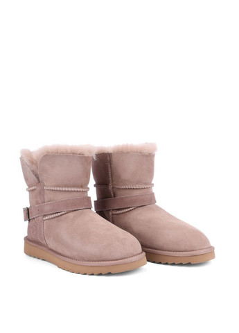 Жіночі Уггі 1011896-3 Сірий Дублянка MIRATON (365434678)