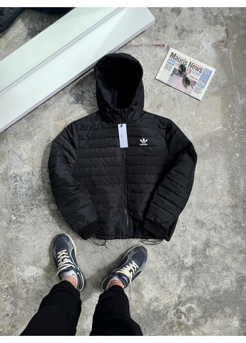 Чорна демісезонна стильна демісезонна куртка Luna