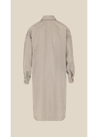 Коричневое демисезонное Пальто с узором женское WBC02428 Коричневый shop (2888000000095) LAWA