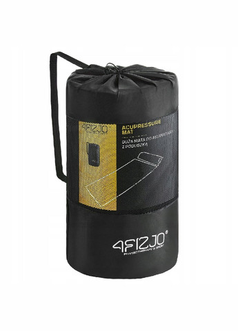 Килимок акупунктурний з валиком Classic Mat XL Аплікатор Кузнєцова Black/Gold (P-5907739315052) 4FIZJO (301733426)