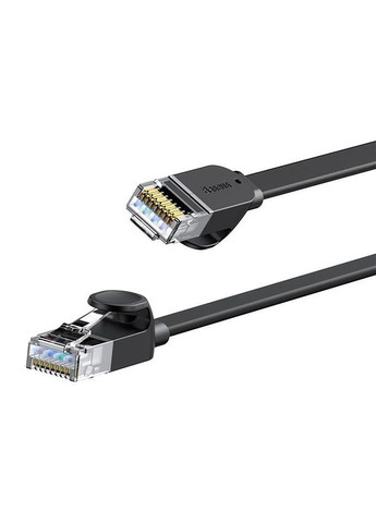 Кабель для інтернету плоский Six types of RJ45 Gigabit network cable 3m (PCWLC01) Baseus (293345938)