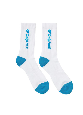 Високі шкарпетки з логотипом 38-42 (OFSWOS) OnlyFans socks (294820264)