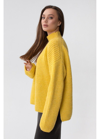 Желтый демисезонный свитер s1027 Sewel