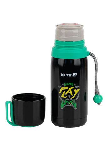 Термос Cyber 350 мл черный K25-301-1 Kite (325476441)