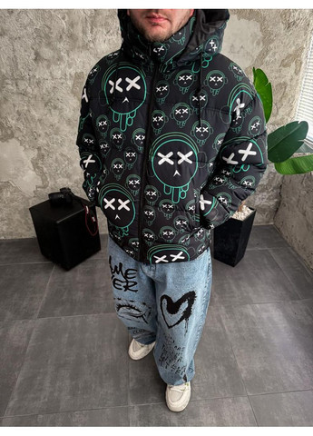 Комбінована демісезонна куртка зимова стильна сезон 2025 drapp модна чоловіча No Brand