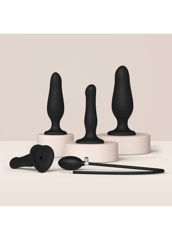 Надувной фаллоимитатор Strap On Me INFLATABLE DILDO PLUG NOIR шарик внутри диаметр до 6 см искусственный член Strap-On-Me (298473829)