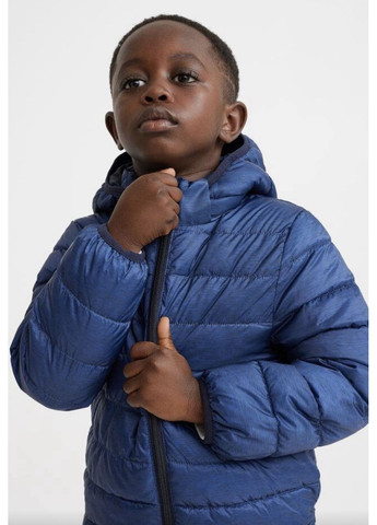 Синя демісезонна куртка H&M