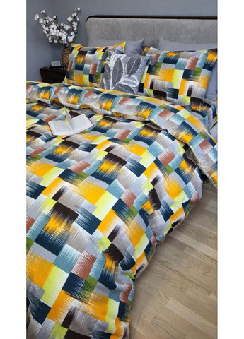 Постельное белье с резинкой Фаворит, фланель(байка) Евро размер, наволочки 50/70 No Brand (364219964)