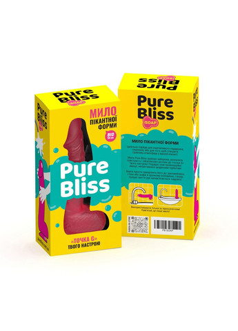 Мило член Big Drive 18 см красное Pure Bliss (322184475)