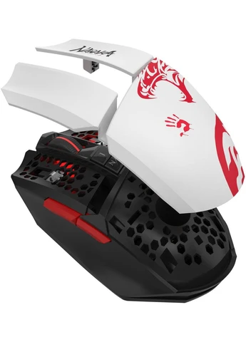 Миша бездротова Bloody R36 Ultra Naraka Білий A4Tech (400430053)