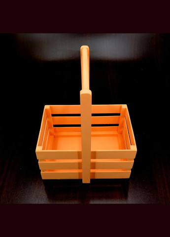 Подарунковий кошик з дерева Шеллі 18х30 грейпфрут (ПДК-0022354) No Brand (328910554)