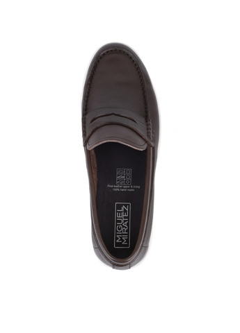 Коричневые мужские туфли a231410f-1 вл-23 коричневый кожа Miguel Miratez