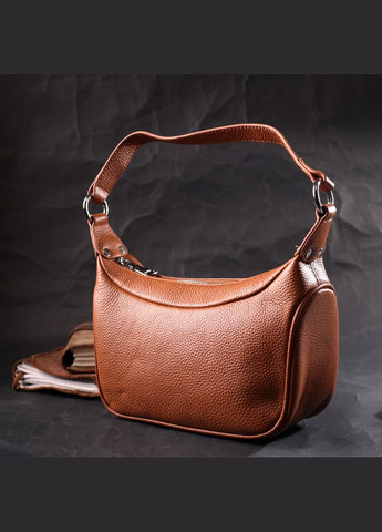Сумка жіноча через плече напівкруглого формату з однією ручкою шкіряна 22413 Vintage (302007713)