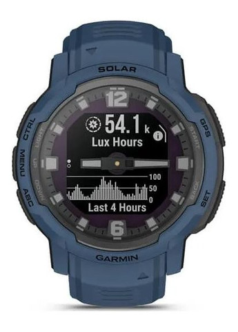 Смарт-годинник Instinct Crossover Solar Tidal Blue (010-02730-12/02) Garmin (360395690)