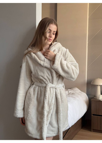 Жіночий махровий халат No Brand Р4960-638/1 (370143861)