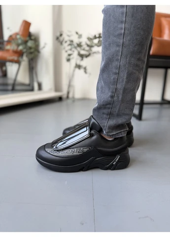 Чорні кросівки чоловічі adidas x raf simons antei shell and pvc-trimmed black адідас раф сімонс чорні демісезон No Brand