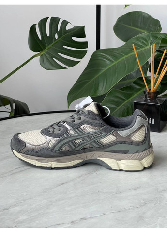 Кросівки жіночі і чоловічі Asics Gel-NYC beige gray brown | Асікс Гель-НЮК бежеві сірі коричневі No Brand бежеві демісезони (355797383)