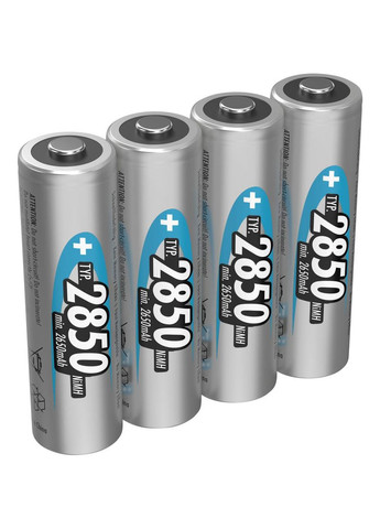 Аккумуляторы AA/HR06 NI-MH 2850 mAh BL 4 шт Ansmann (370622326)