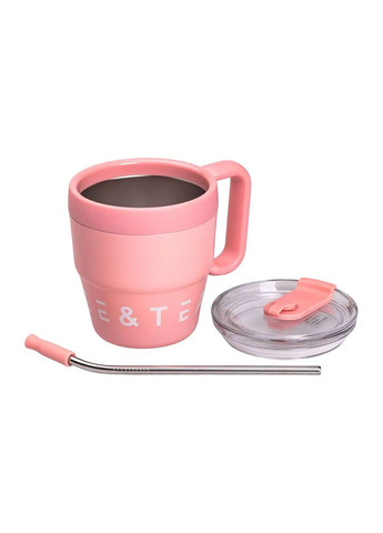 Термочашка Coffee & Tea 480 мл с трубочкой и двойным открыванием, Yiwu (324069926)