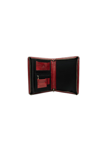 Шкіряна папка для документів A4 Candide червона 5202801 Time Resistance (315772230)