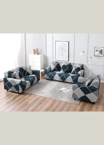 Чехол на кресло трикотажный универсальный 051 Love You (306459601)