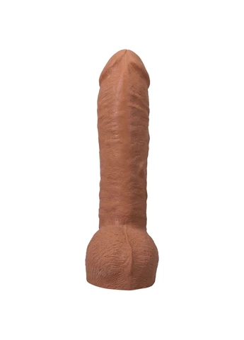 Фалоимитатор The Realistic Cock ULTRASKYN - 12 Inch Hung with Balls Caramel Doc Johnson (400432508)