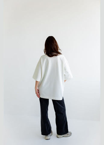 Оверсайз футболка весела маршрутка молочна nadiupishou (337990775)