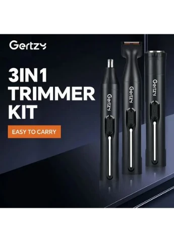 Тример акумуляторний 3в1 для носа вух та бороди GERTZY MG320 No Brand (324768843)
