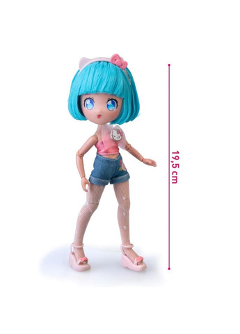 Детская кукла "Красавица Пинк на скутере" 4SF Manga Dolls HKTF3000 серии "Hello Kitty" No Brand (362570682)