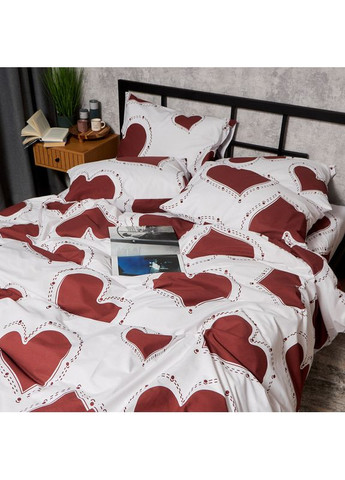 Комплект постільної білизни Бязь Gold Люкс Сімейні 160х220х2 наволочки 4х50х70 (MS-820008783) Moon&Star Romantic Mood (356116297)