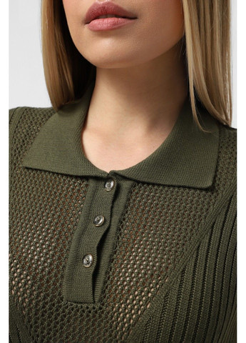 Темно-зеленое деловое платье ps992 Sewel