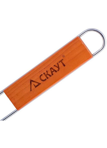 Решетка для барбекю "Скаут" 54х38см с двумя ручками Kamille (297201534)