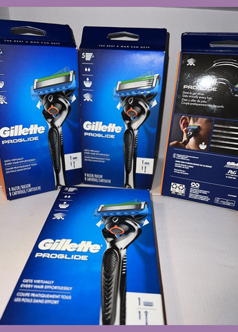 Бритва чоловіча Proglide (1 станок і 1 картридж) Gillette (278773574)