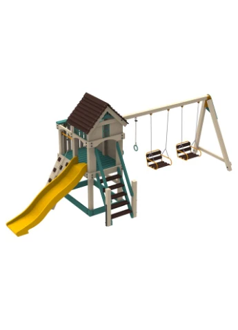 Детский дачный игровой комплекс Атлантис 120 пластик Kidigo (390304791)