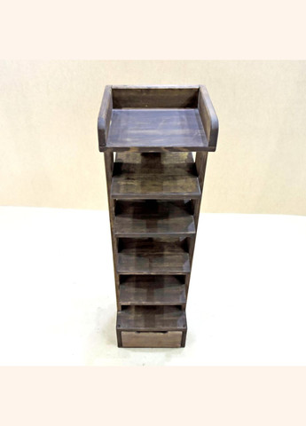 Полиця для взуття з дерева Бувре 6 мокко (ПДО-601910) No Brand (327849495)